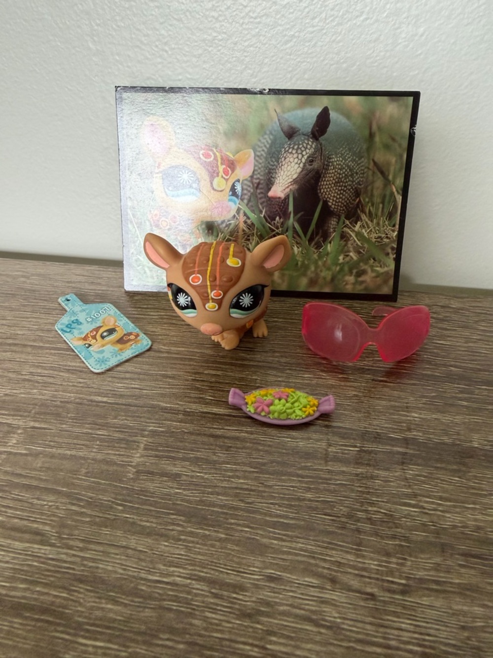 Littlest Pet Shop #1007 armadillo